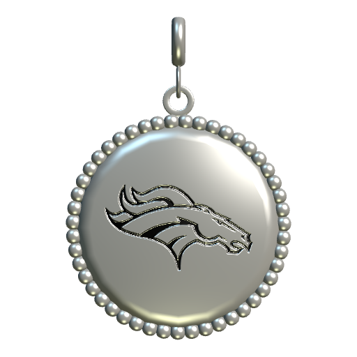 Denver Broncos Pendant