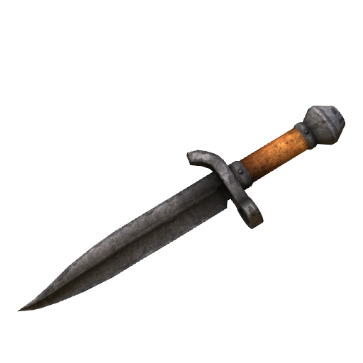 Iron Throwing Knife