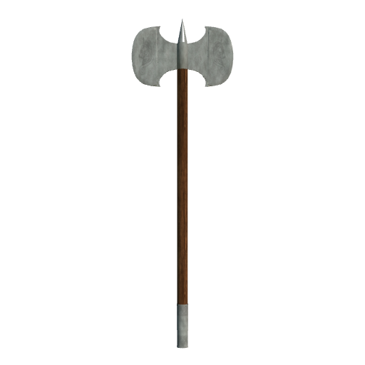 Double Sided 2h Battleaxe 