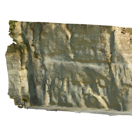 rocky wall2 low poly