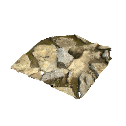 rock16 low poly