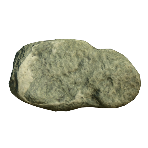 rock7 3D low poly