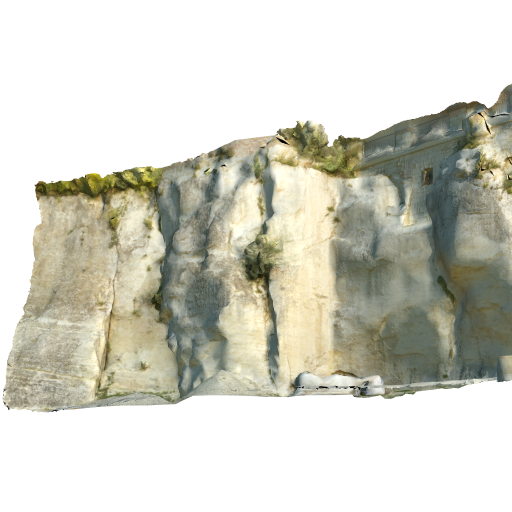 rocky wall1 low poly
