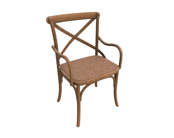 Chair 01a, Furniture, Low-polygon, 3D Model r01a