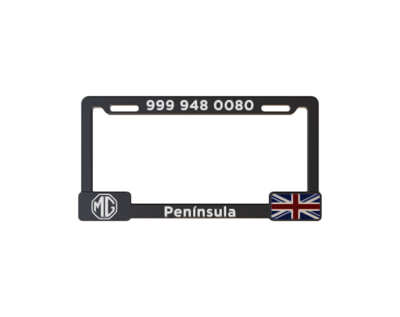 Portaplacas MG UK V2