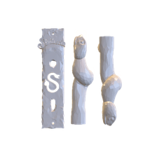 Slytherin door handle