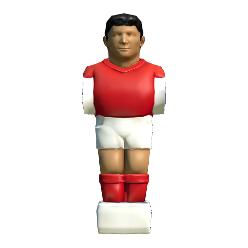 Foosball Proxy Player 01 Low Poly