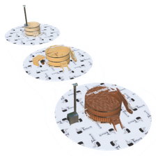 WOODEN HOT TUB CHEAP MODEL