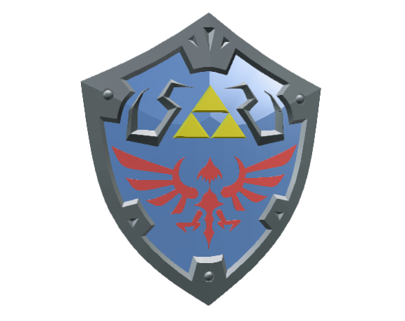 Link's Hylian Shield - Breathe of the Wild