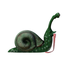 prick the snail