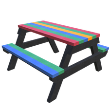 Spectrum Picnic Table