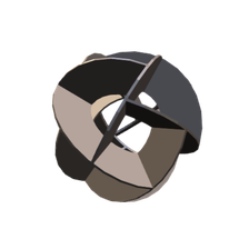 003 Discs sphere - 12 discs(10cm, 2mm)