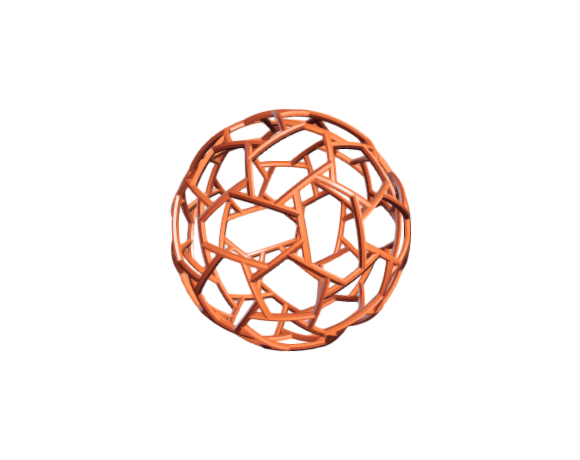 019 Bar-grid sphere - 120 elements