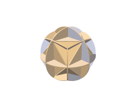 035 Double-Sphere Cuboctahedron
