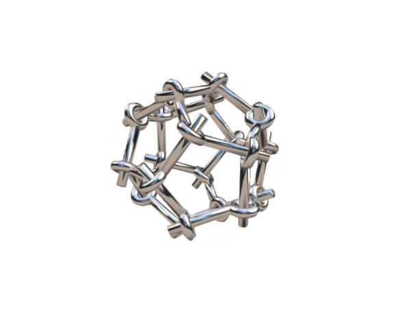 056 Bar-grid shpere - 10 elements - Dodecahedron