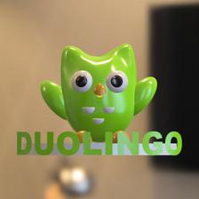 Duolingo's owl. Version 1.01