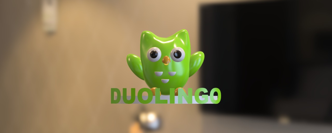 Duolingo's owl. Version 1.01