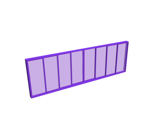 3D-Dimensions-Buildings-Sliding-Doors-Multi-Slide-Door-Stacking-8-Panels-Bi-Part