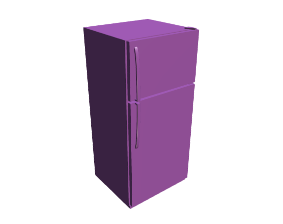 3D-Dimensions-Fixtures-Refrigerators-Frigidaire-Top-Freezer-Refrigerator-18-Cu-Ft