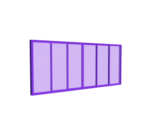 3D-Dimensions-Buildings-Sliding-Doors-Multi-Slide-Door-Stacking-6-Panels-Bi-Part