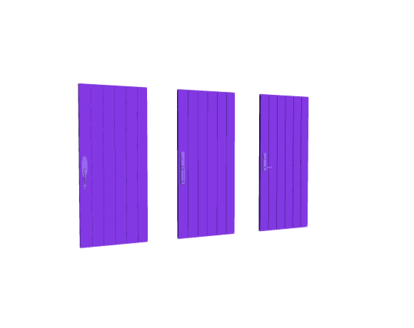 3D-Dimensions-Buildings-Exterior-Doors-Solid-Entry-Door-Flush-Striped-Vertical
