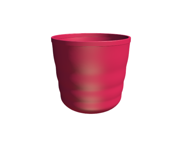 3D-Dimensions-Objects-Plant-Pots-IKEA-Vattenmelon-Plant-Pot-Medium