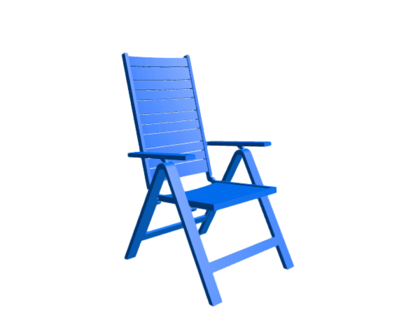 3D-Dimensions-Guide-Furniture-Recliner-IKEA-Sjalland-Reclining-Chair