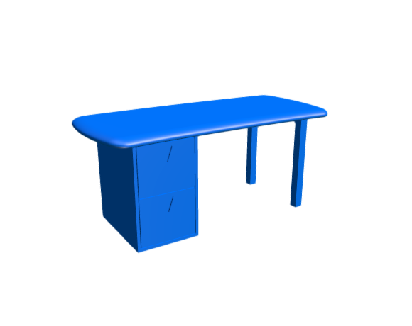 3D-Dimensions-Furniture-Desks-Werk-1-Desk