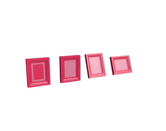 3D-Dimensions-Objects-Picture-Frames-IKEA-Edsbruk-Frame-Tabletop-Small
