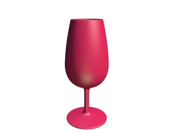 3D-Dimensions-Objects-Wine-Glasses-ISO-Wine-Tasting-Glass