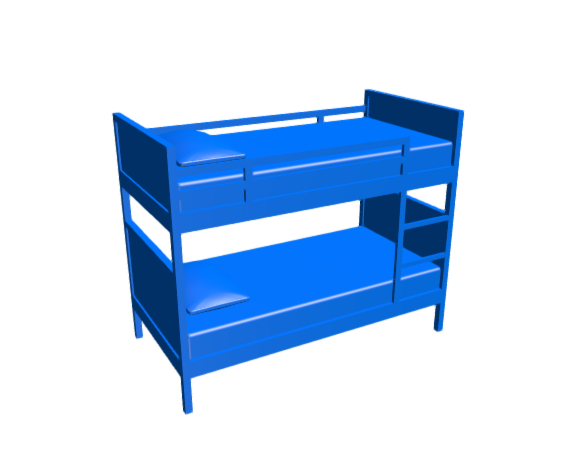 3D-Dimensions-Guide-Furniture-Bunk-Beds-Loft-Beds-IKEA-Norddal-Bunk-Bed