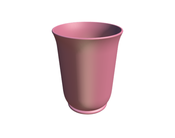 3D-Dimensions-Objects-Decorative-Vases-IKEA-Pomp-Vase