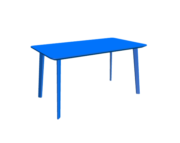 3D-Dimensions-Furniture-Dining-Tables-IKEA-Lisabo-Table