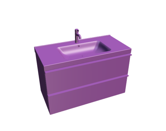 3D-Dimensions-Fixtures-Bathroom-Vanity-IKEA-Godmorgon-Odensvik-Single-Vanity-2-Drawers-Line