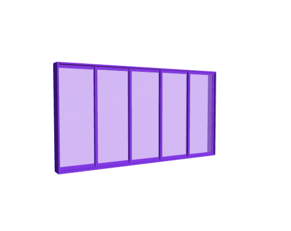3D-Dimensions-Buildings-Sliding-Doors-Multi-Slide-Door-Stacking-5-Panels
