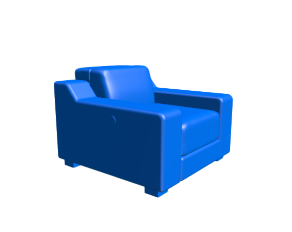 3D-Dimensions-Guide-Furniture-Recliner-IKEA-Uttran-Reclining-Armchair
