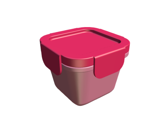 3D-Dimensions-Objects-Food-Containers-IKEA-365-Food-Container-Square-6-oz