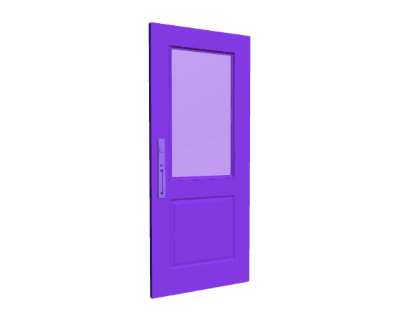 3D-Dimensions-Buildings-Exterior-Doors-Lite-Entry-Door-2-Panels