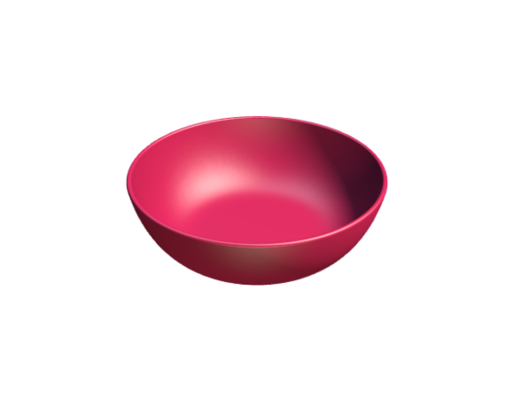 3D-Dimensions-Objects-Bowls-Felt-Fat-Soup-Bowl