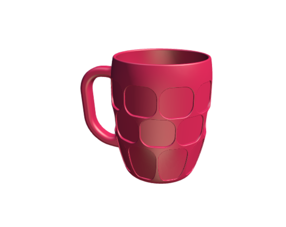 3D-Dimensions-Objects-Beer-Glasses-Dimple-Mug