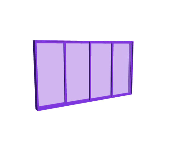 3D-Dimensions-Buildings-Sliding-Doors-Multi-Slide-Door-Stacking-4-Panels
