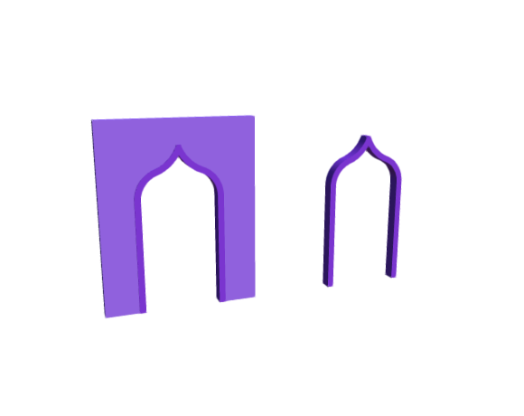 3D-Dimensions-Buildings-Arches-Ogee-4-Centered