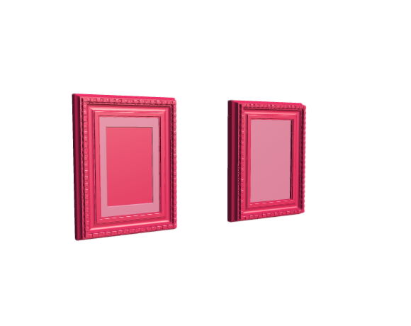 3D-Dimensions-Objects-Picture-Frames-IKEA-Himmelsby-Frame-X-Small