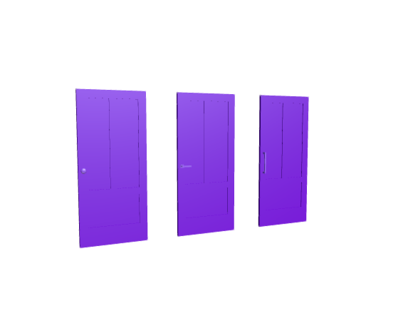 3D-Dimensions-Buildings-Interior-Doors-Solid-Interior-Door-Mix-3-Panels-Footer