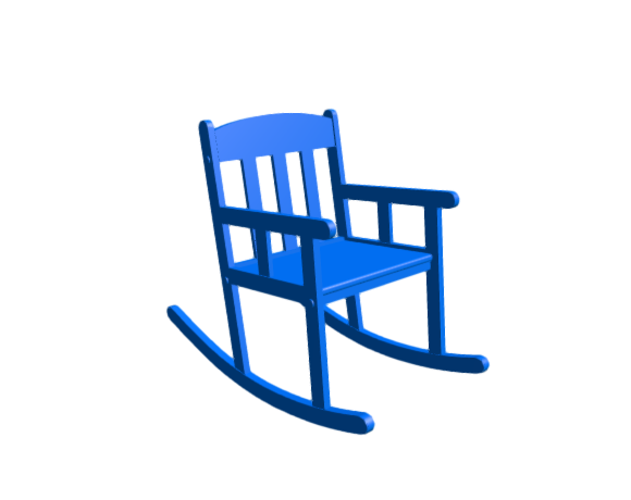3D-Dimensions-Guide-Furniture-Rocking-Chair-IKEA-Sundvik-Childrens-Rocking-Chair