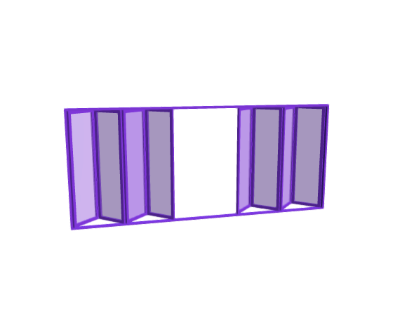 3D-Dimensions-Buildings-Folding-Doors-Bifold-Exterior-Door-8-Panels-Split