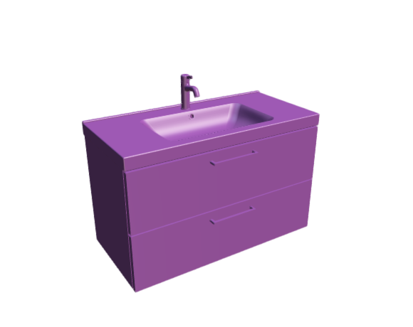 3D-Dimensions-Fixtures-Bathroom-Vanity-IKEA-Godmorgon-Odensvik-Single-Vanity-2-Drawers-Handle