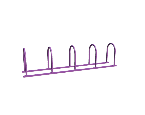 3D-Dimensions-Fixtures-Bicycle-Parking-Hoop-Rack-Rails