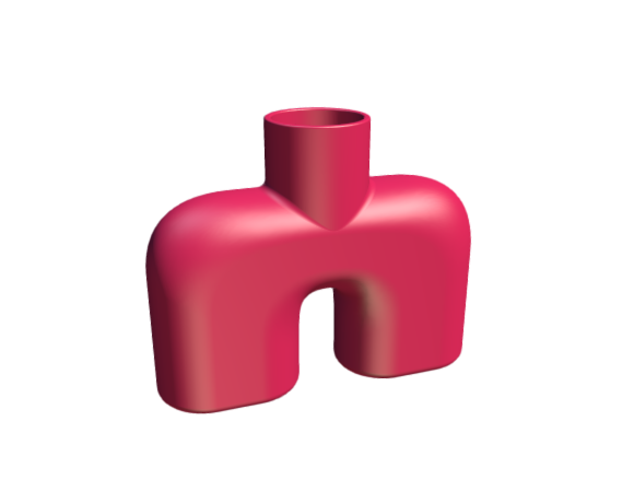 3D-Dimensions-Objects-Decorative-Vases-Cobra-Vase-Uno