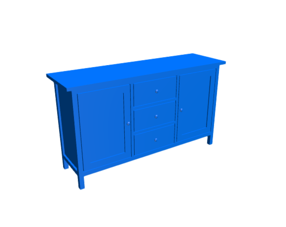 3D-Dimensions-Guide-Furniture-Console-Sideboard-IKEA-Hemnes-Sideboard